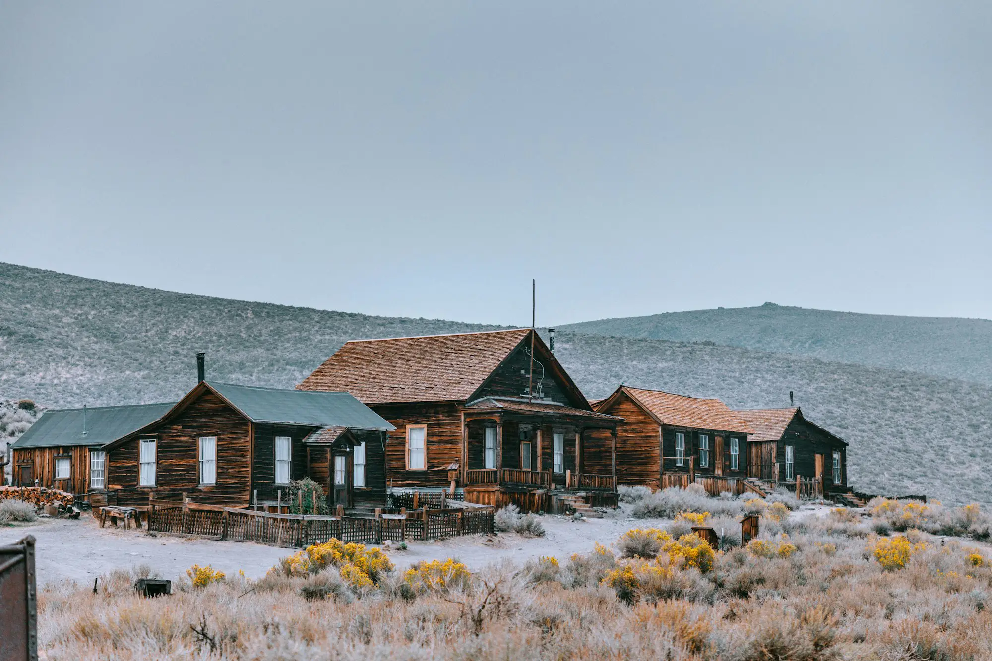 Road trip from California to Utah through Bodie State Historic Park