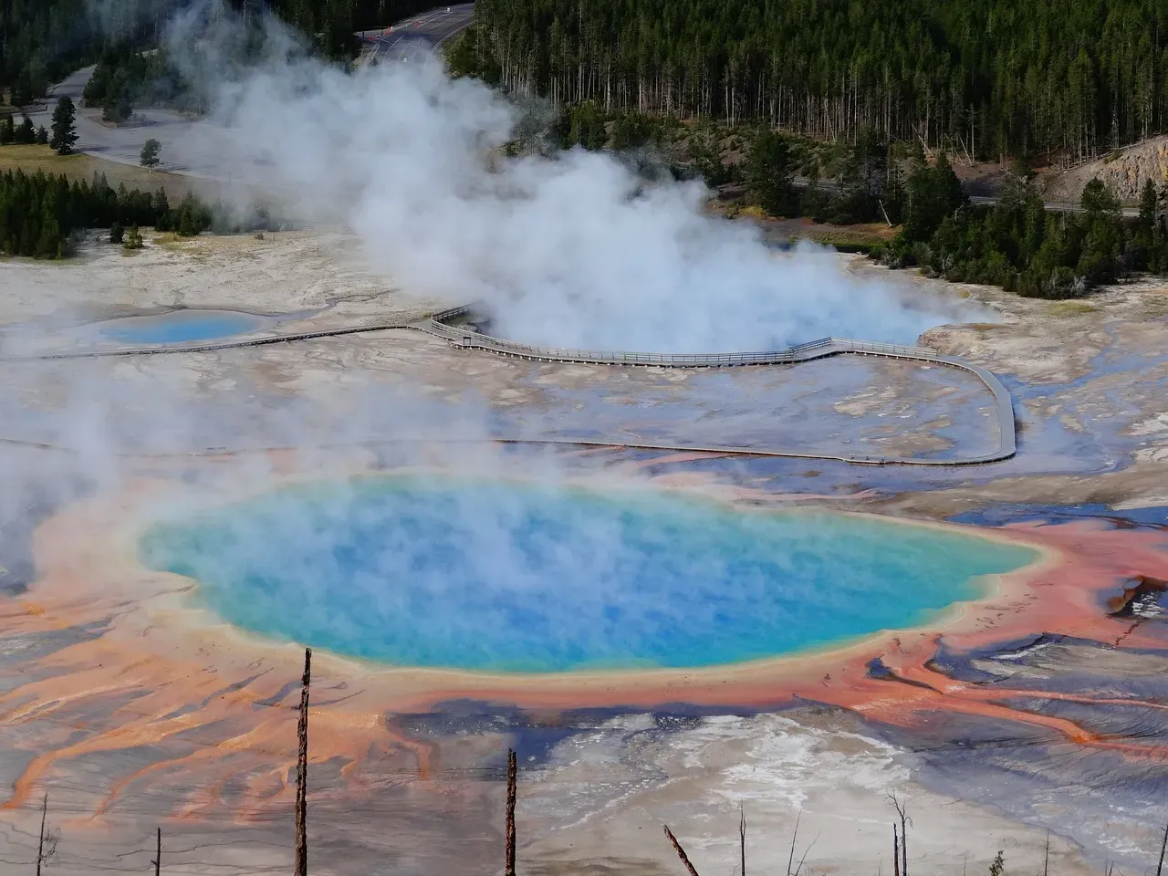 Grand Prismatic Spring Yellowstone